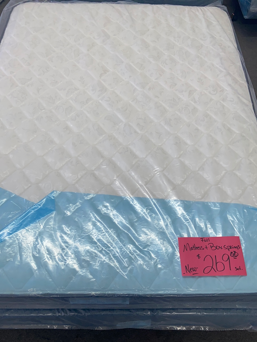 Full boxspring+mattress Bargain House Appliances