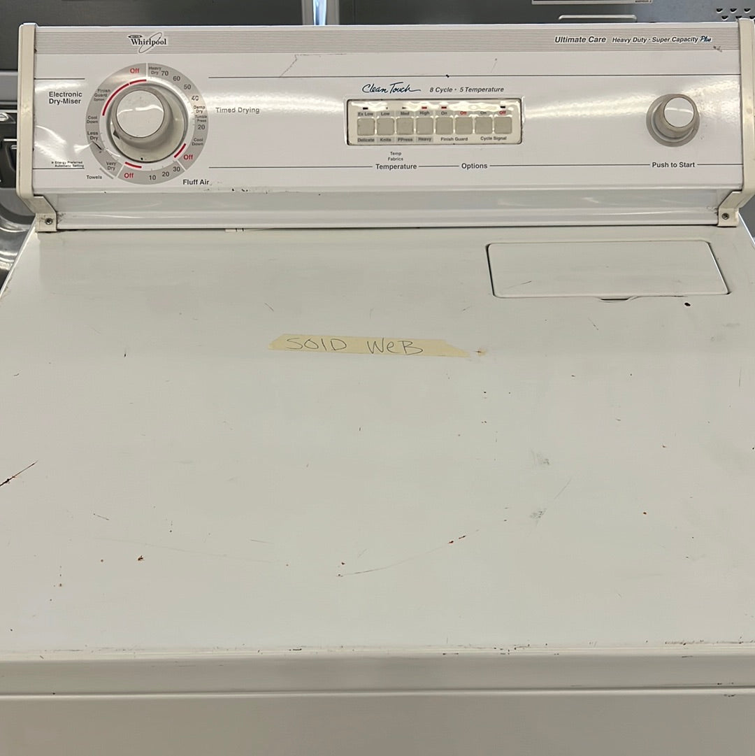 Whirlpool Dryer Bargain House Appliances