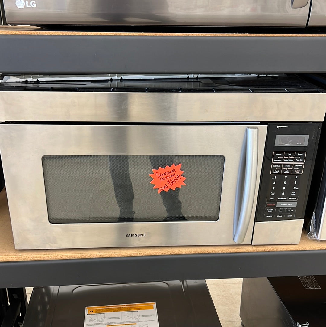 Samsung 1.8 CuFt OTR Microwave Bargain House Appliances