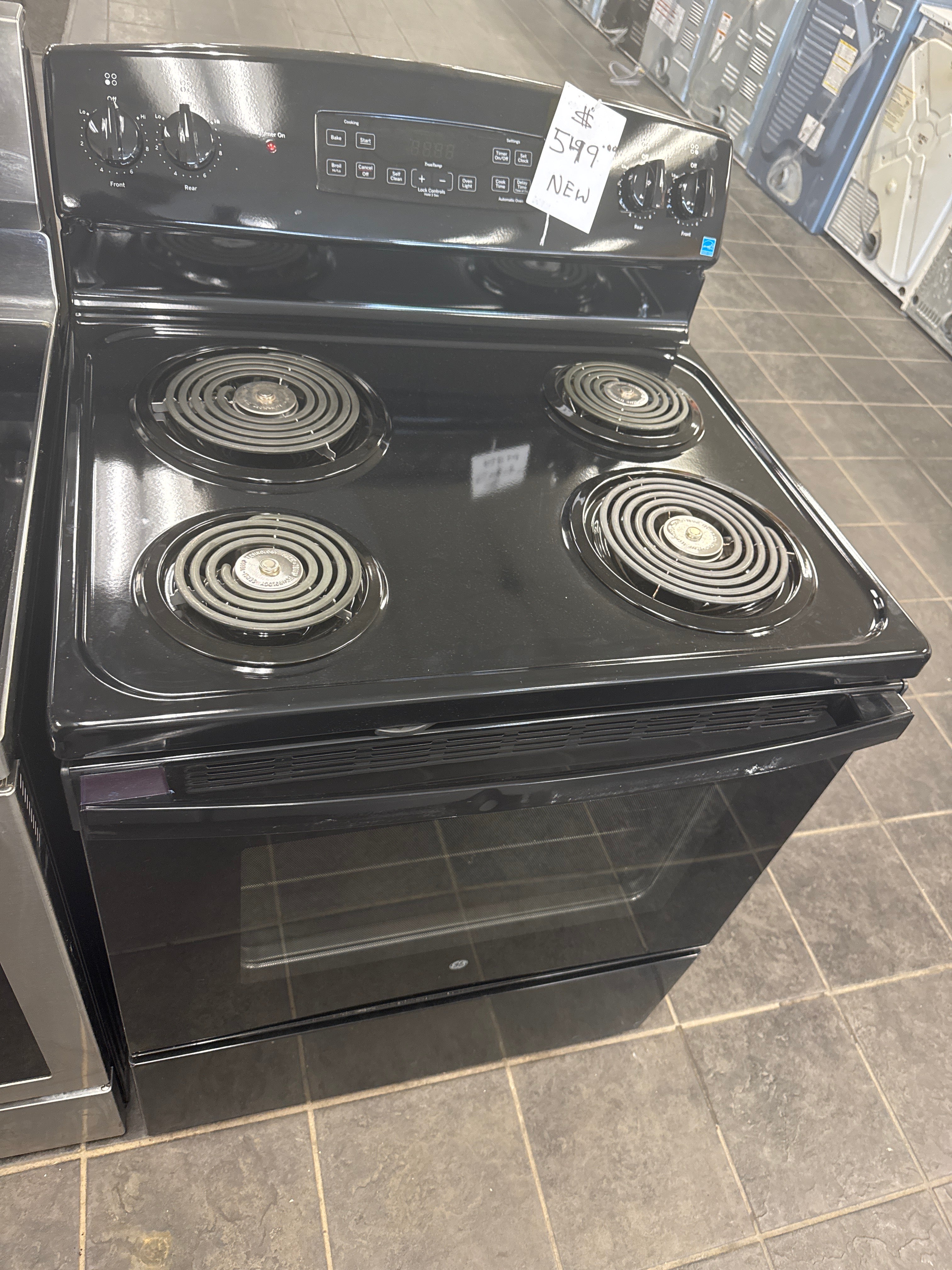 New GE Electric Stove