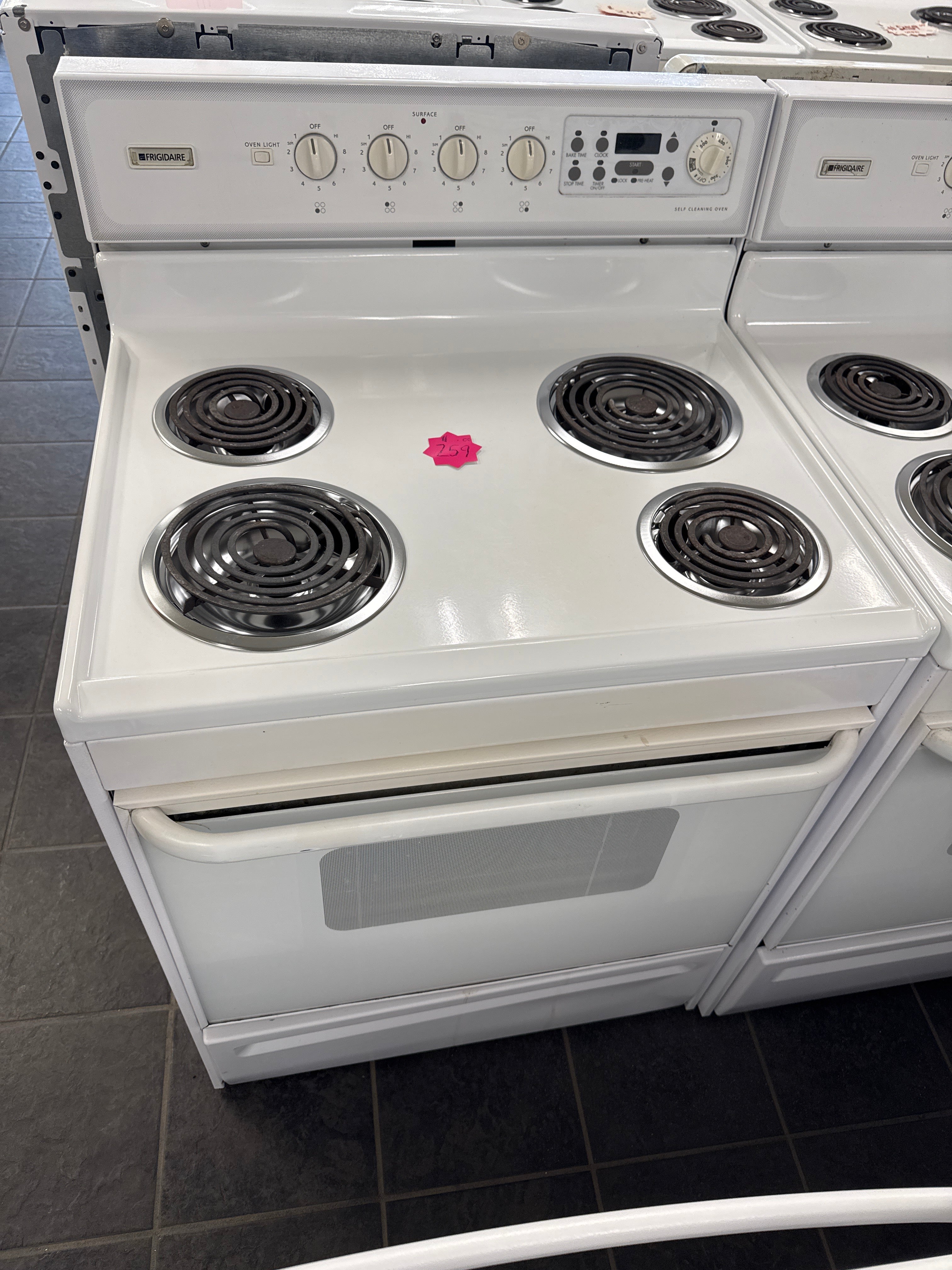Used Frigidaire Electric Stove
