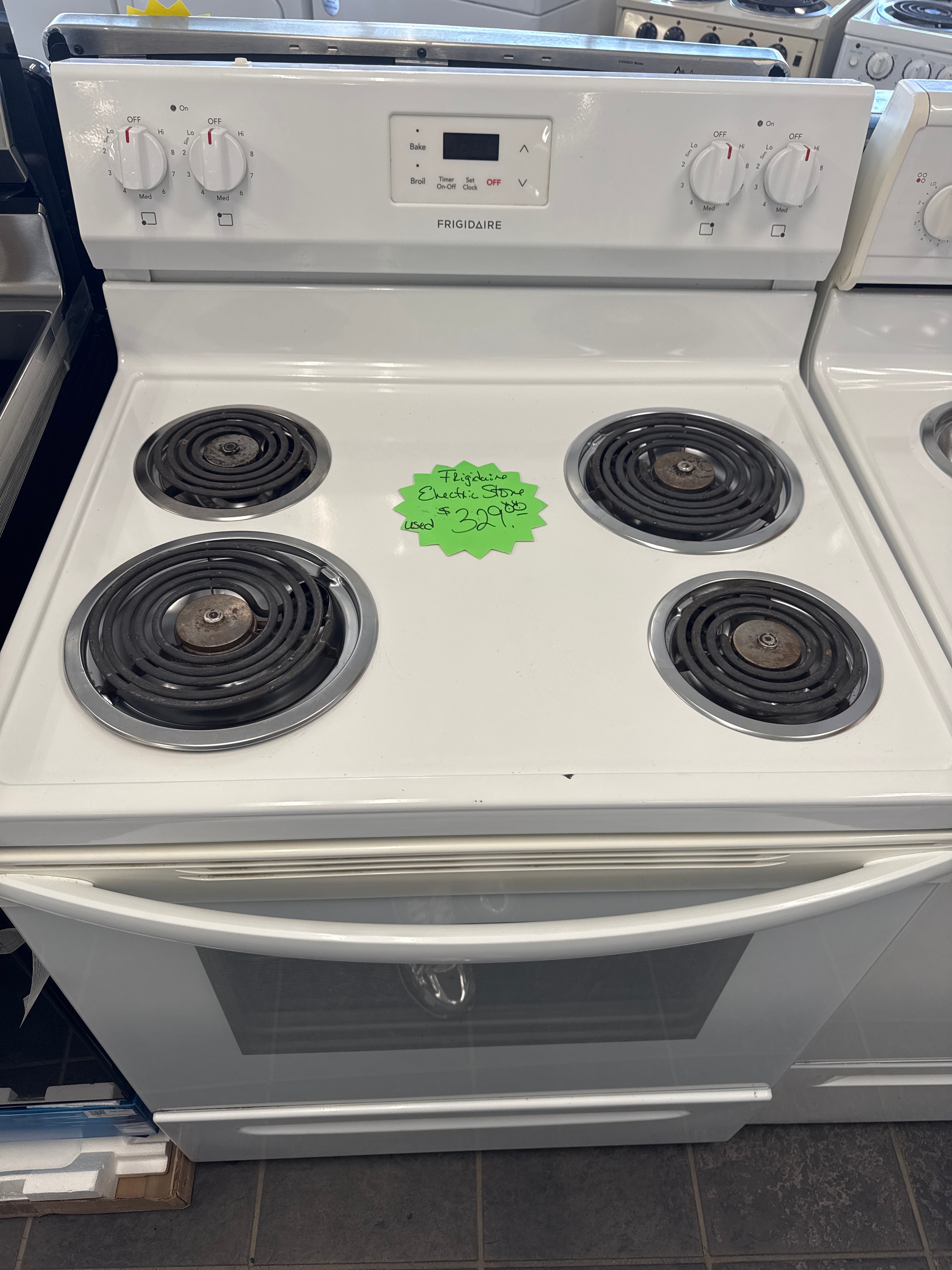 Used Frigidaire Electric Stove