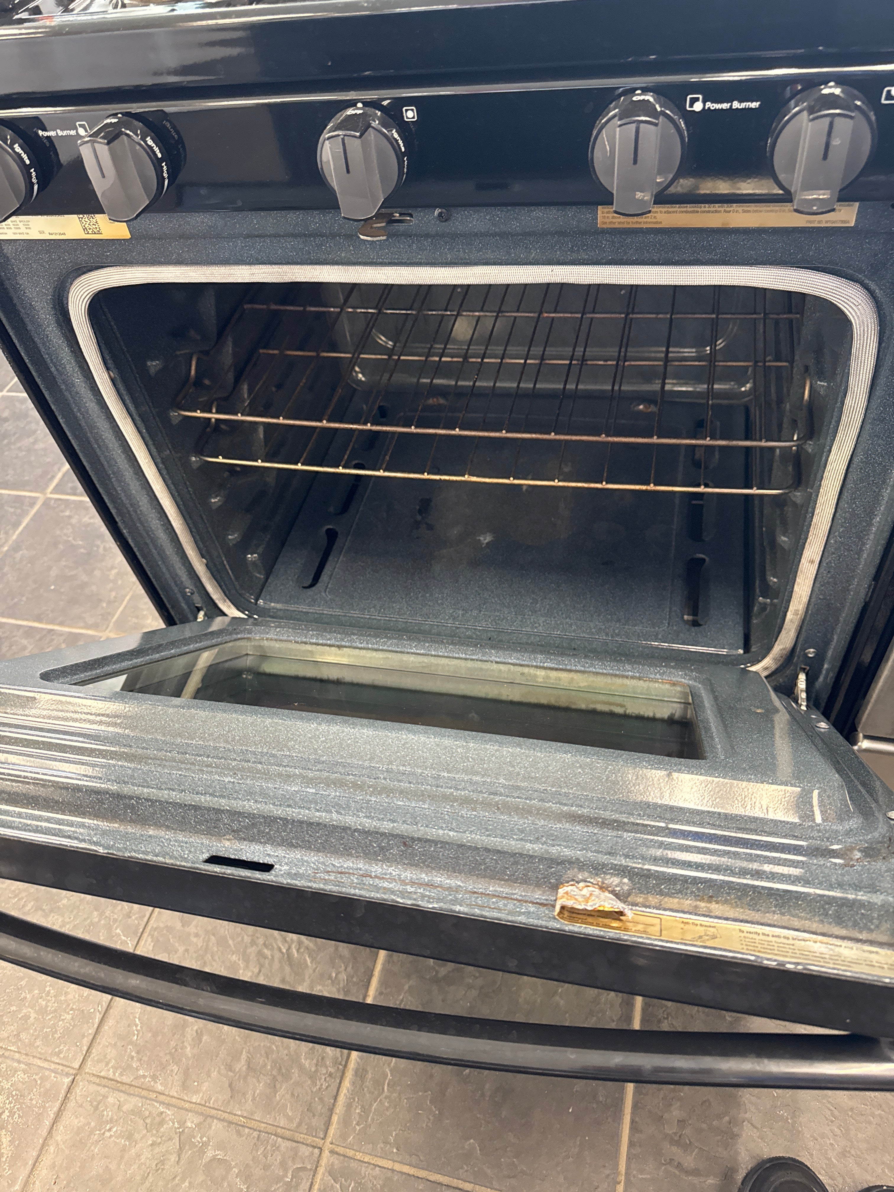 Used Whirlpool Gas Stove