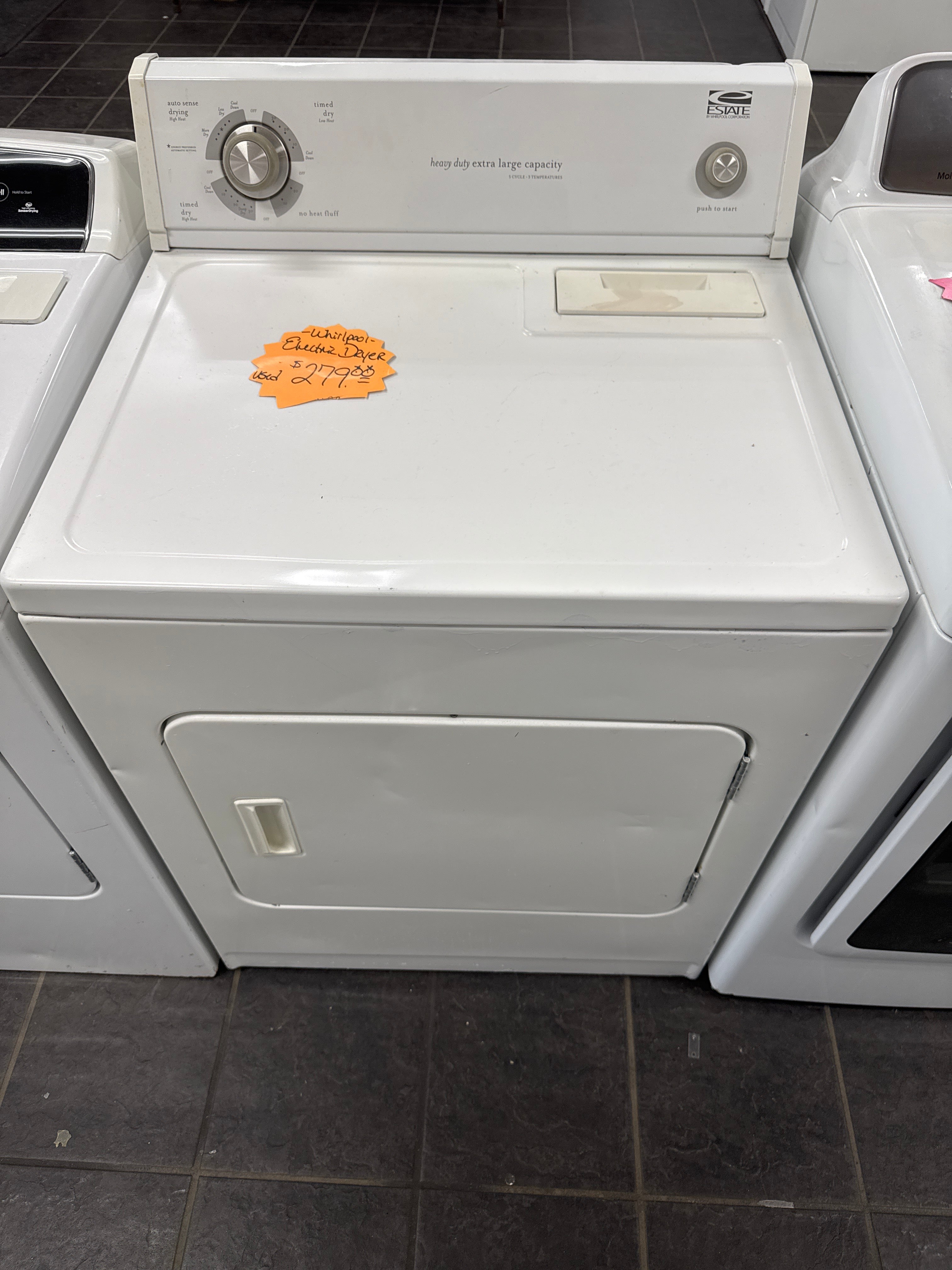 Used Estate Electric Dryer