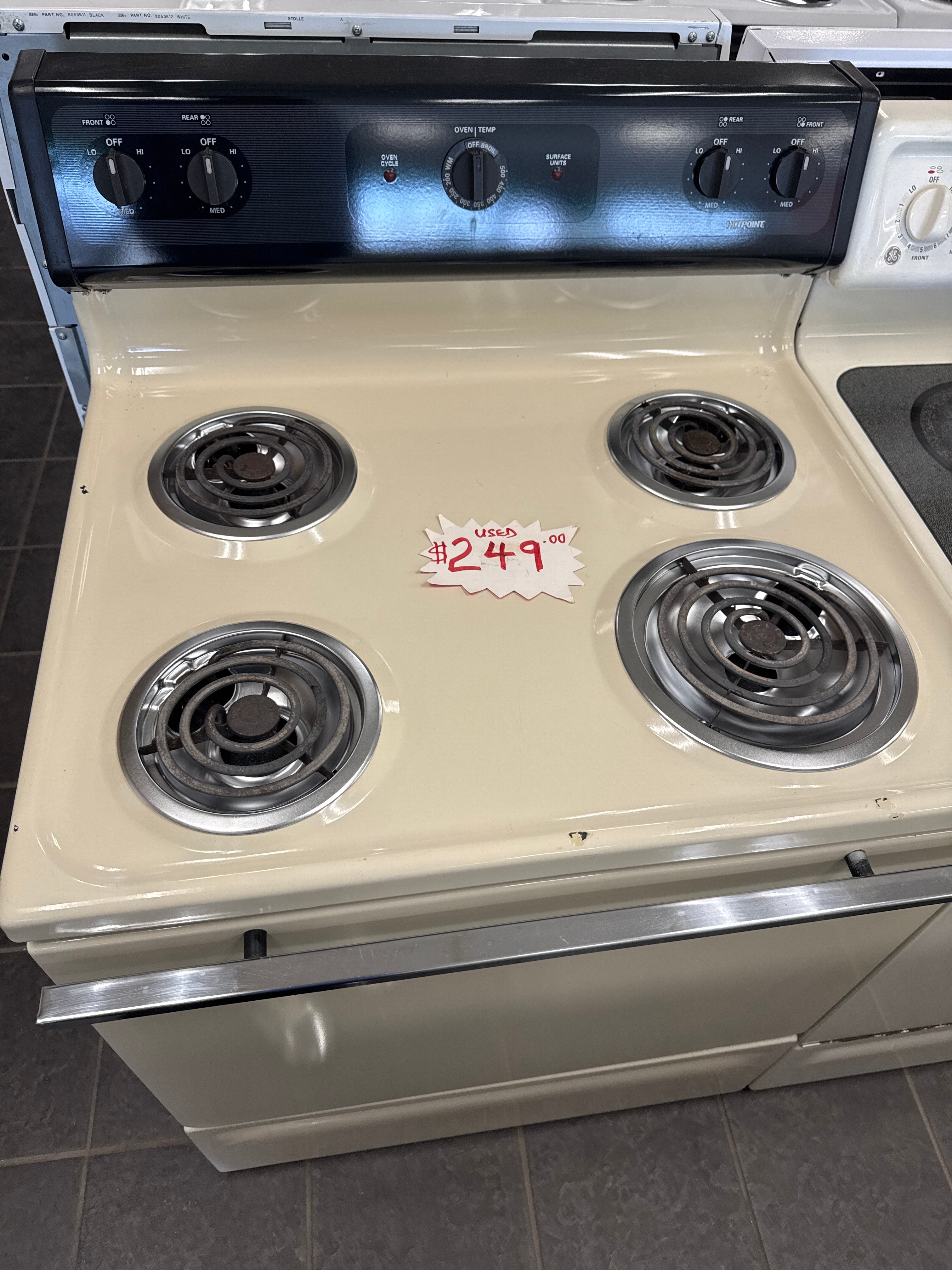 Used Electric Stove