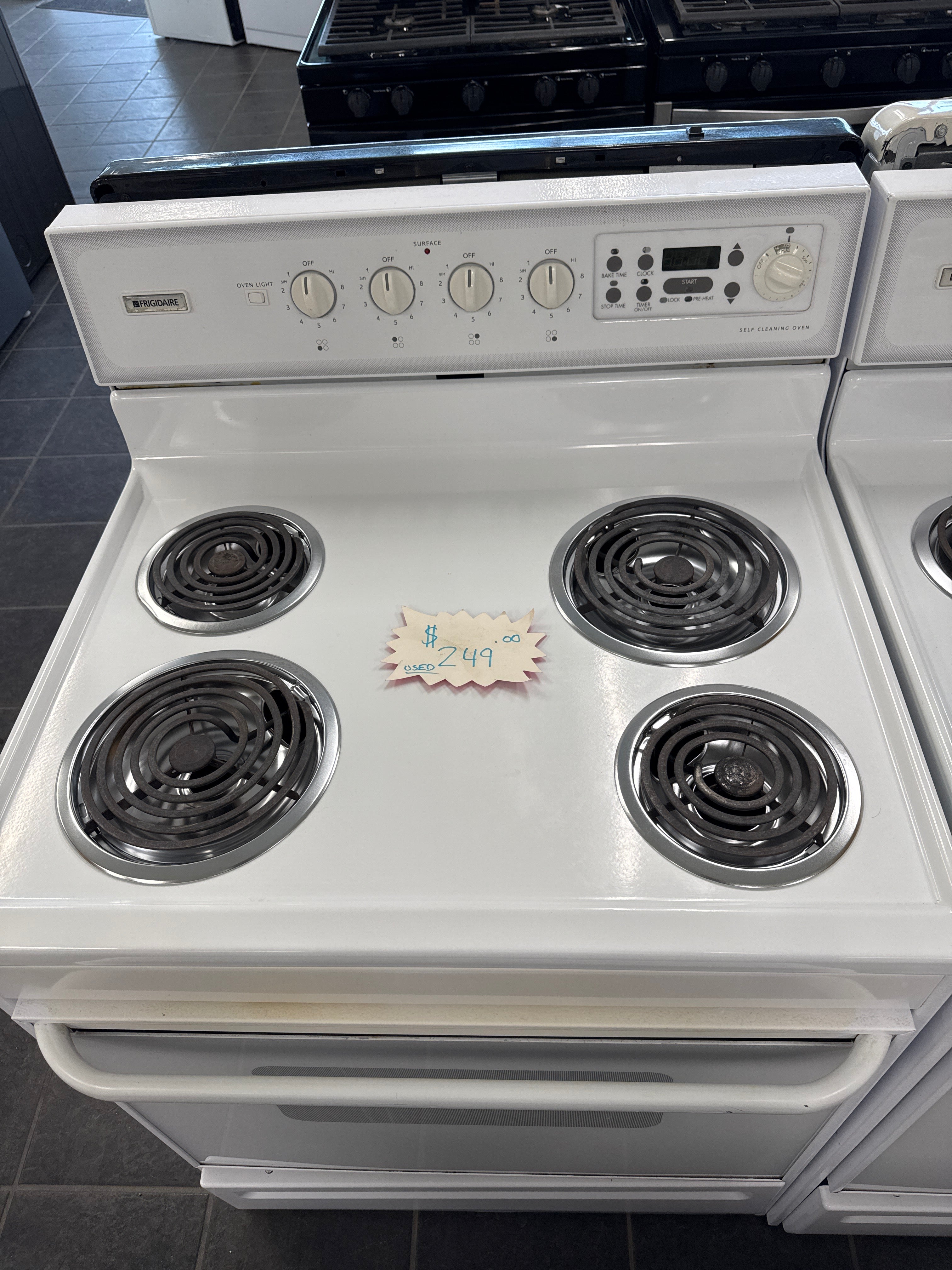 Used Frigidaire Electric Stove