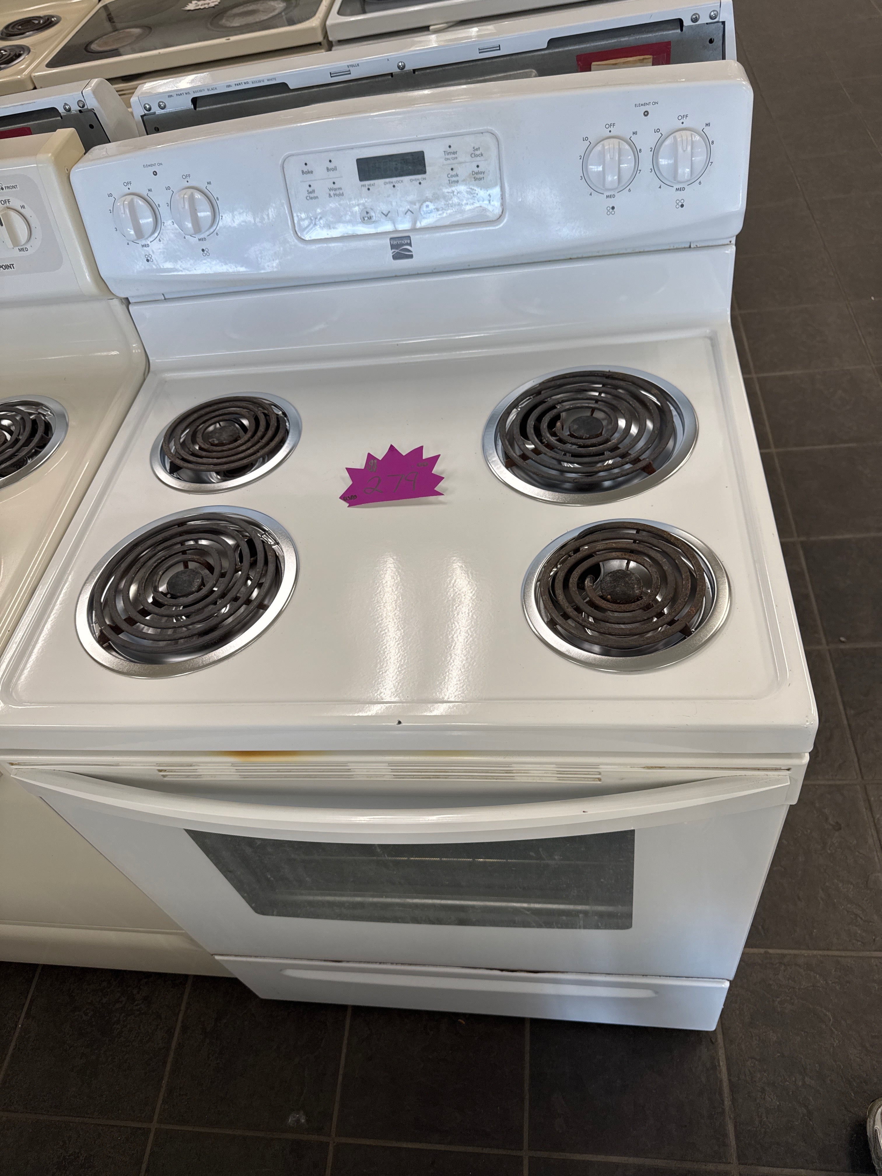 Use Kenmore Electric Stove