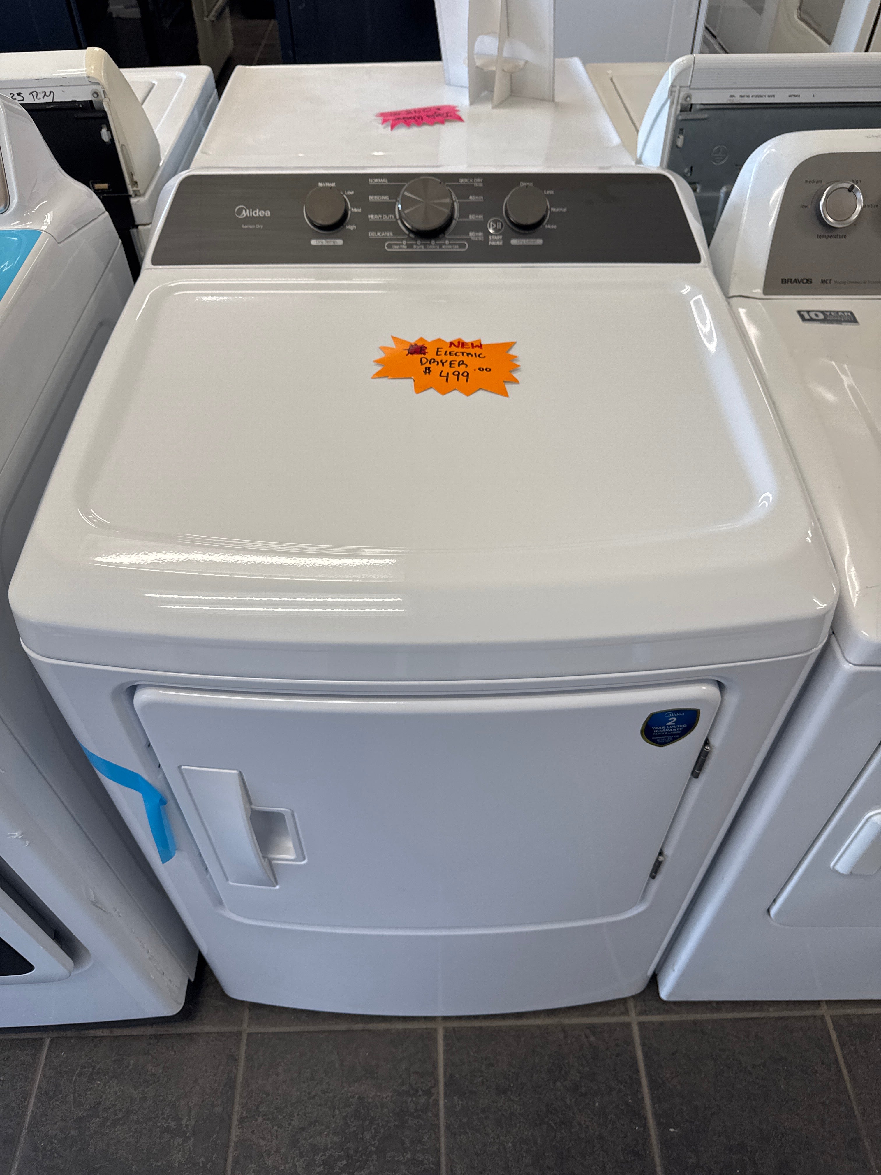 New Midea Electric Dryer