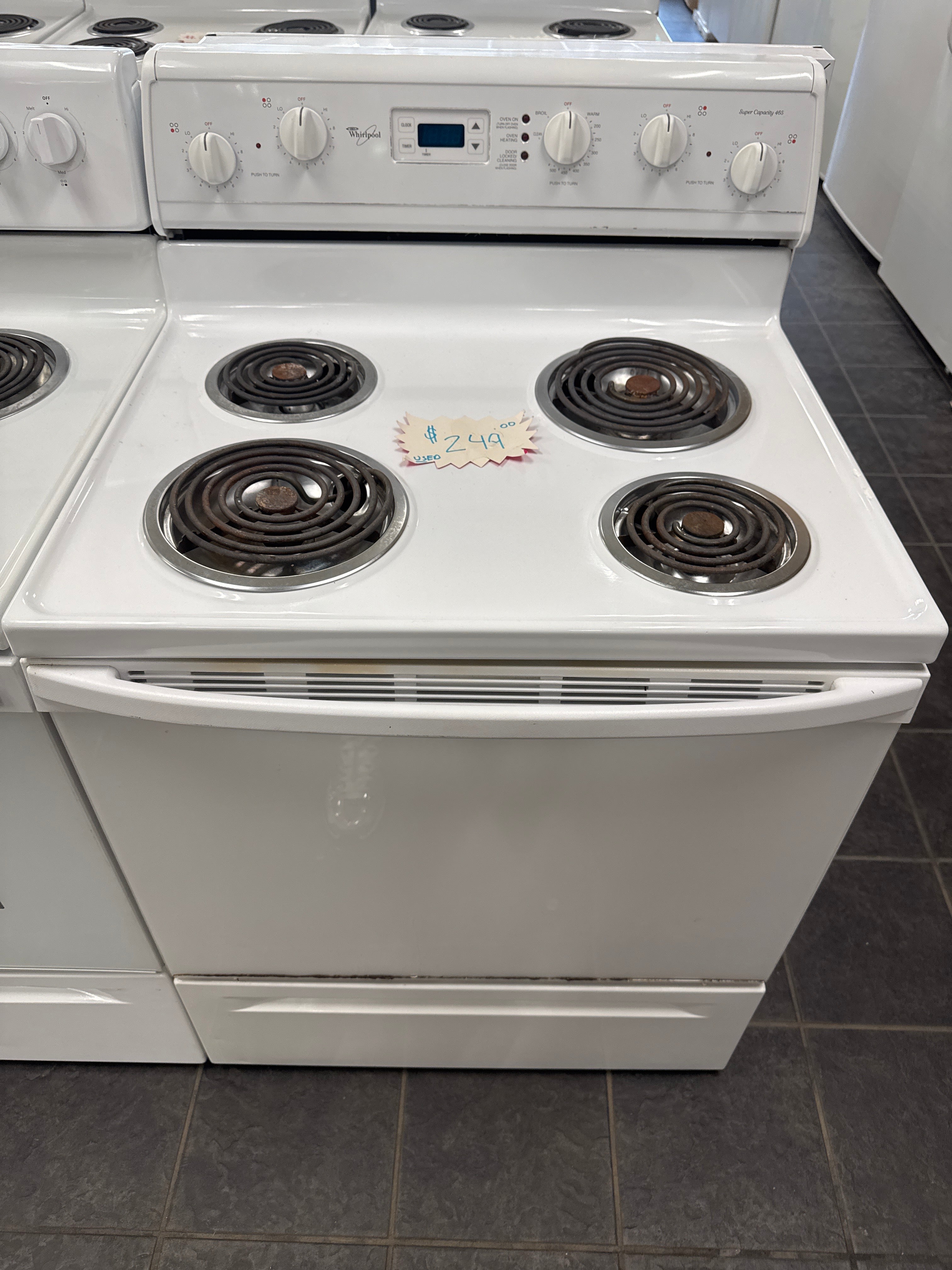 Used Whirlpool Electric Stove