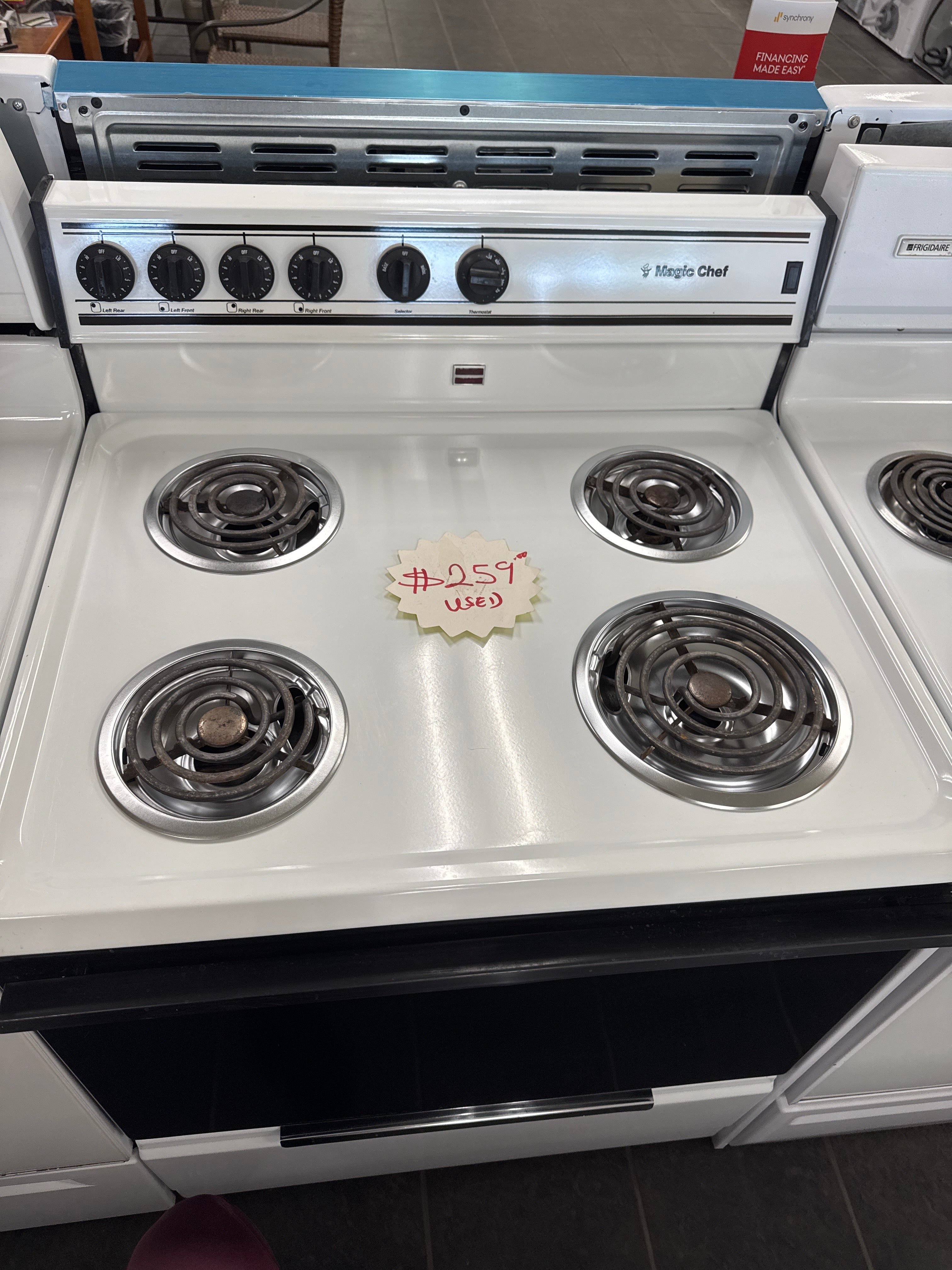 Used Magic Chef Electric Stove