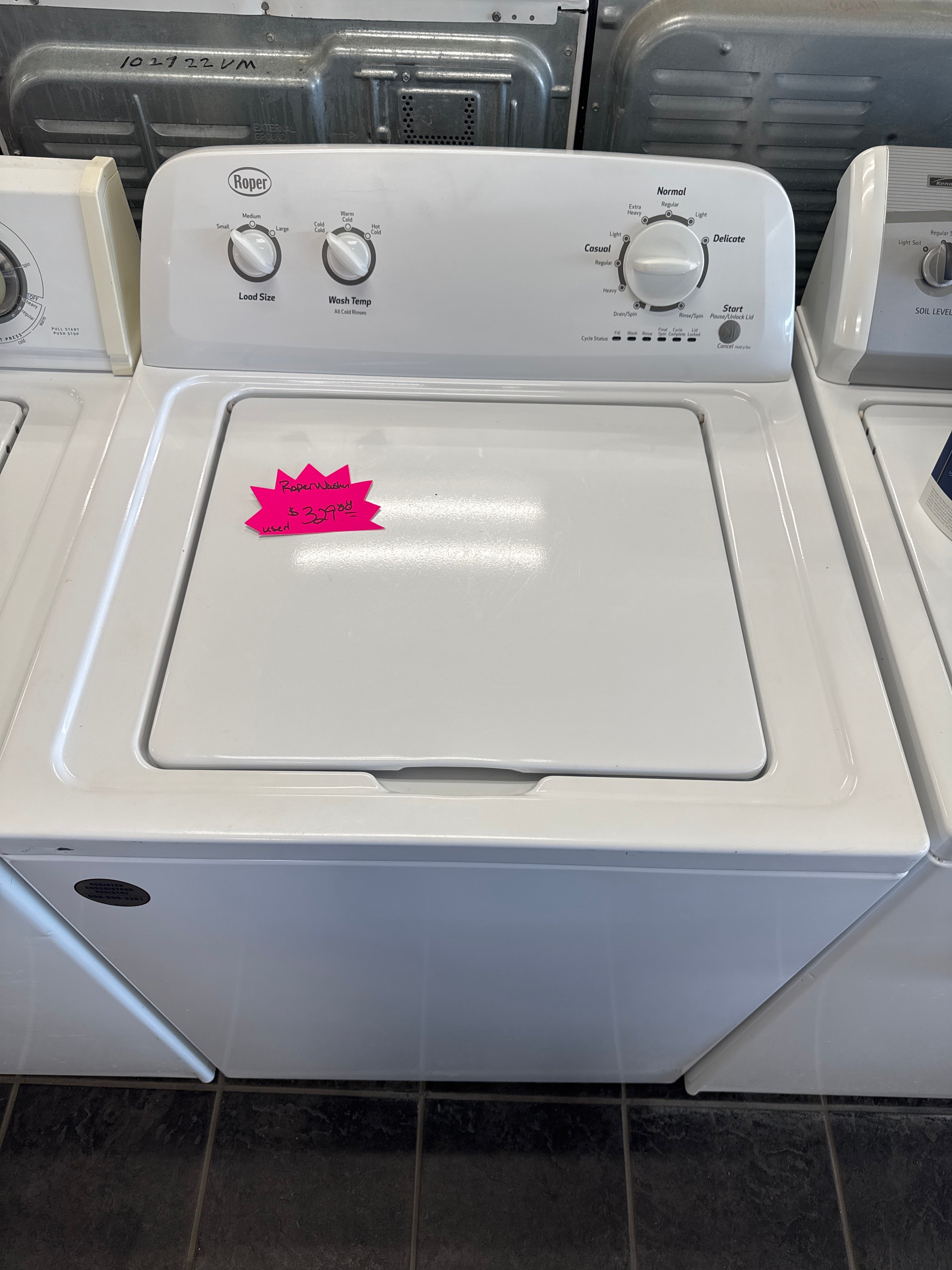 Used Roper Washer