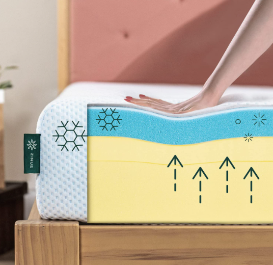 Zinus 8 inch memory foam deals